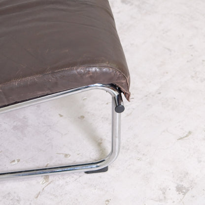 Yrjö Kukkapuro Remmi Lounge Chair - Brown Leather