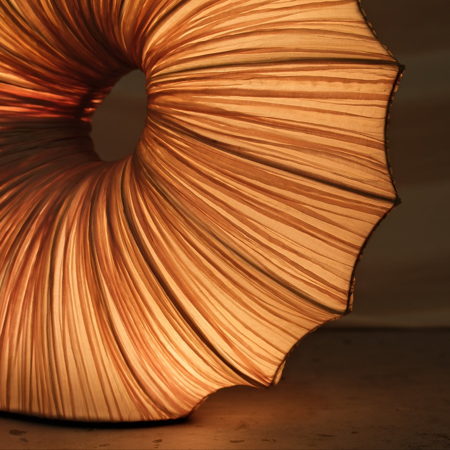 Aqua Creations Viola Table Lamp – Silk over Metal