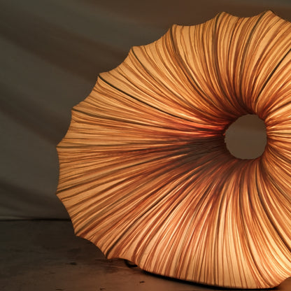 Aqua Creations Viola Table Lamp – Silk over Metal