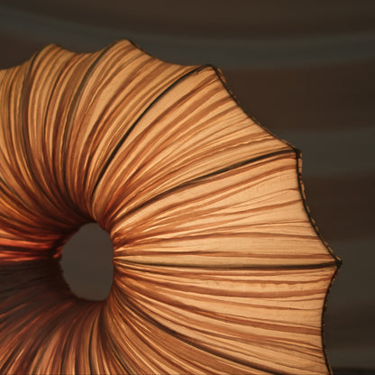 Aqua Creations Viola Table Lamp – Silk over Metal