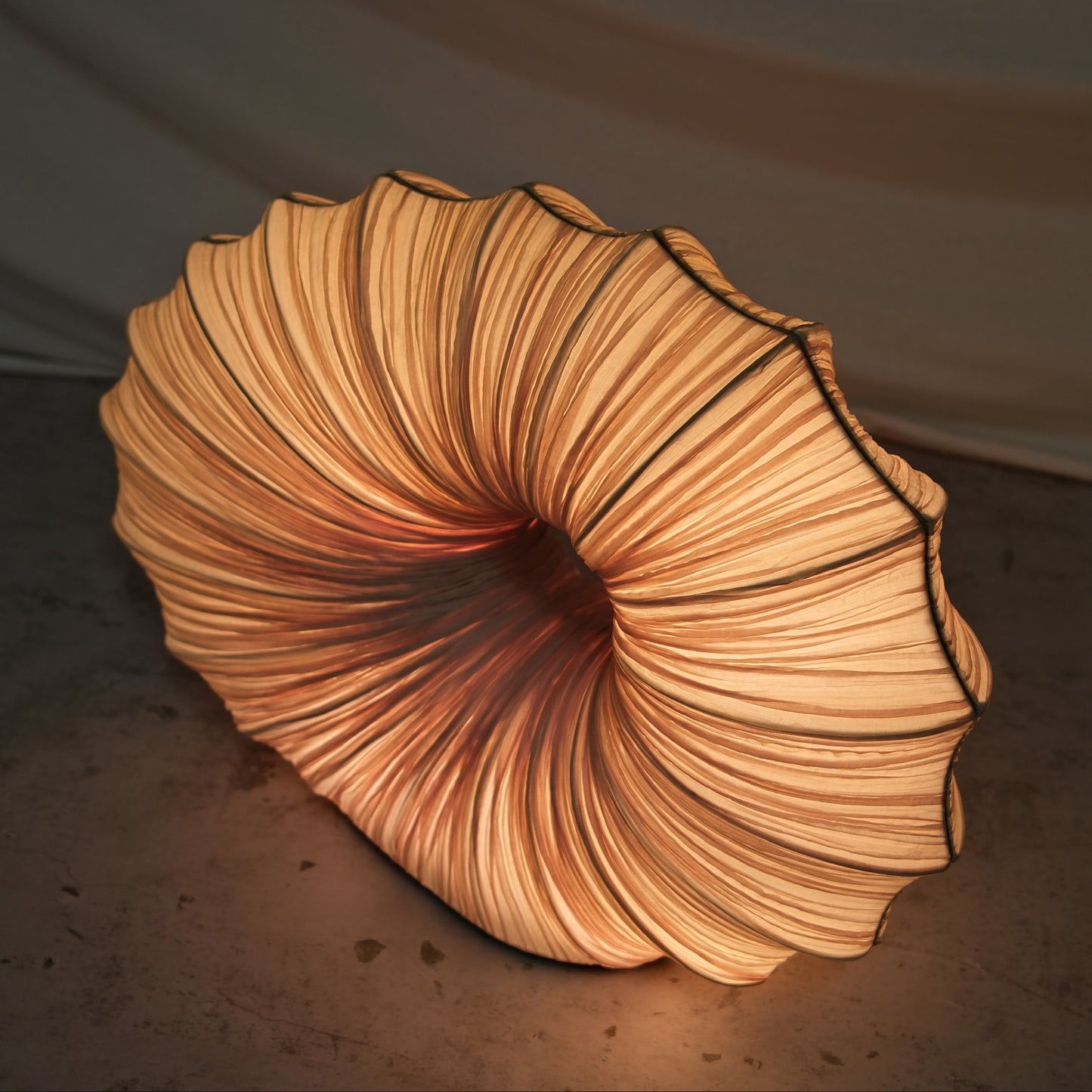 Aqua Creations Viola Table Lamp – Silk over Metal