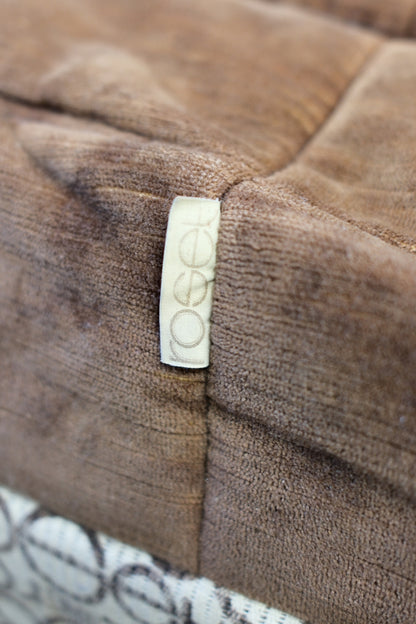 Vintage Ligne Roset Togo Sofa Set – Brown Velvet