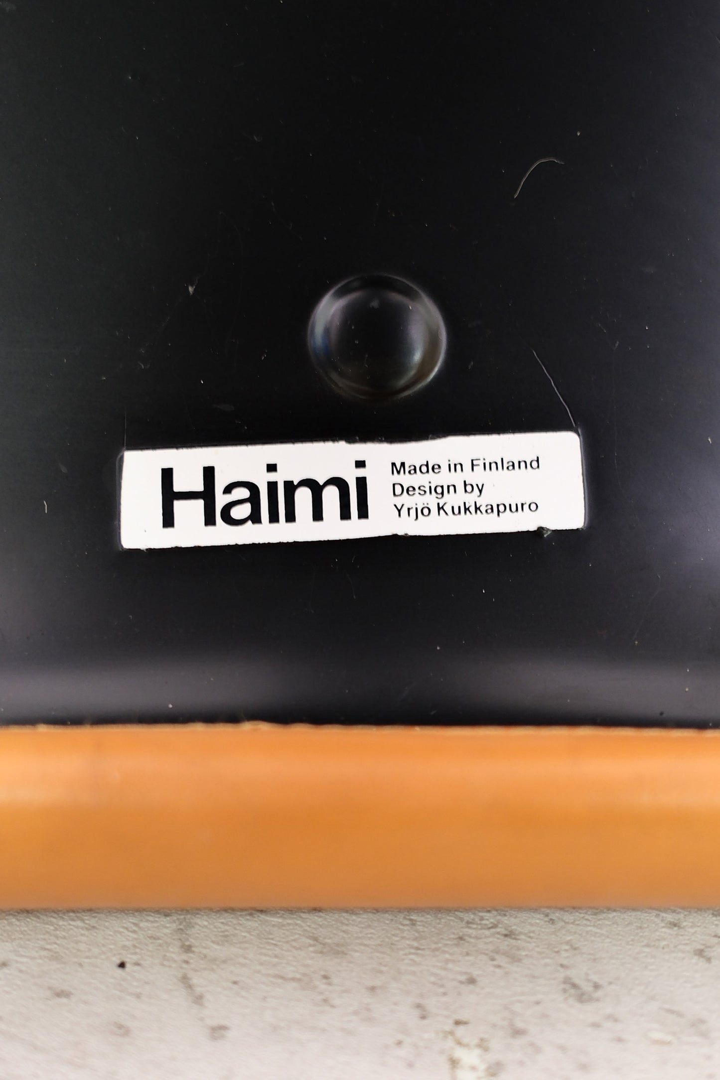 Yrjö Kukkapuro Junior Swivel Chair - Haimi 1960s