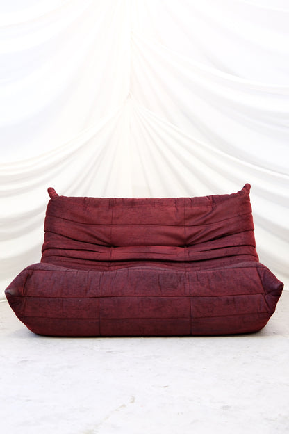 Ligne Roset Togo set - Burgundy