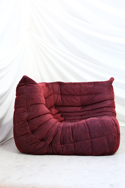 Ligne Roset Togo set - Burgundy