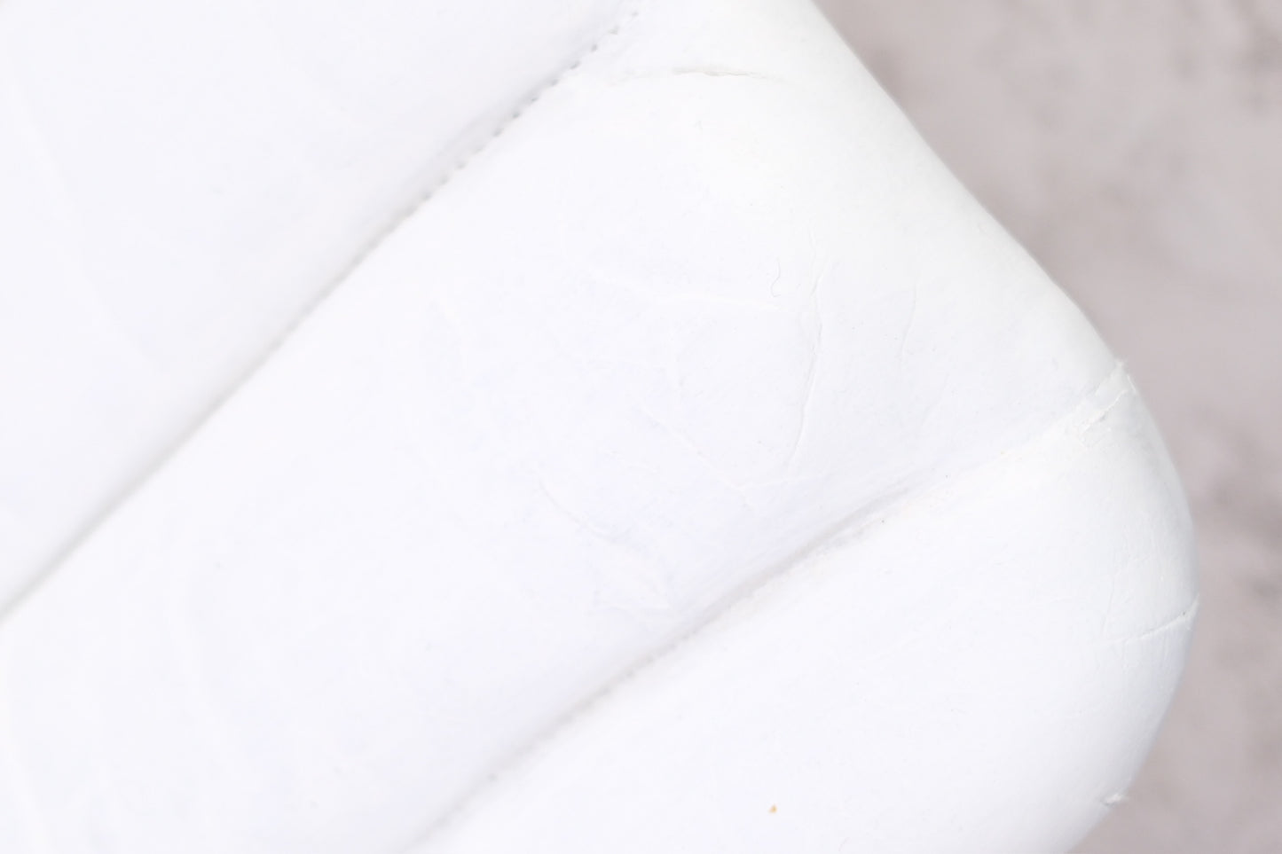 Ilmari Lappalainen Pulkka armchair with ottoman in White Leather - Asko 1970s