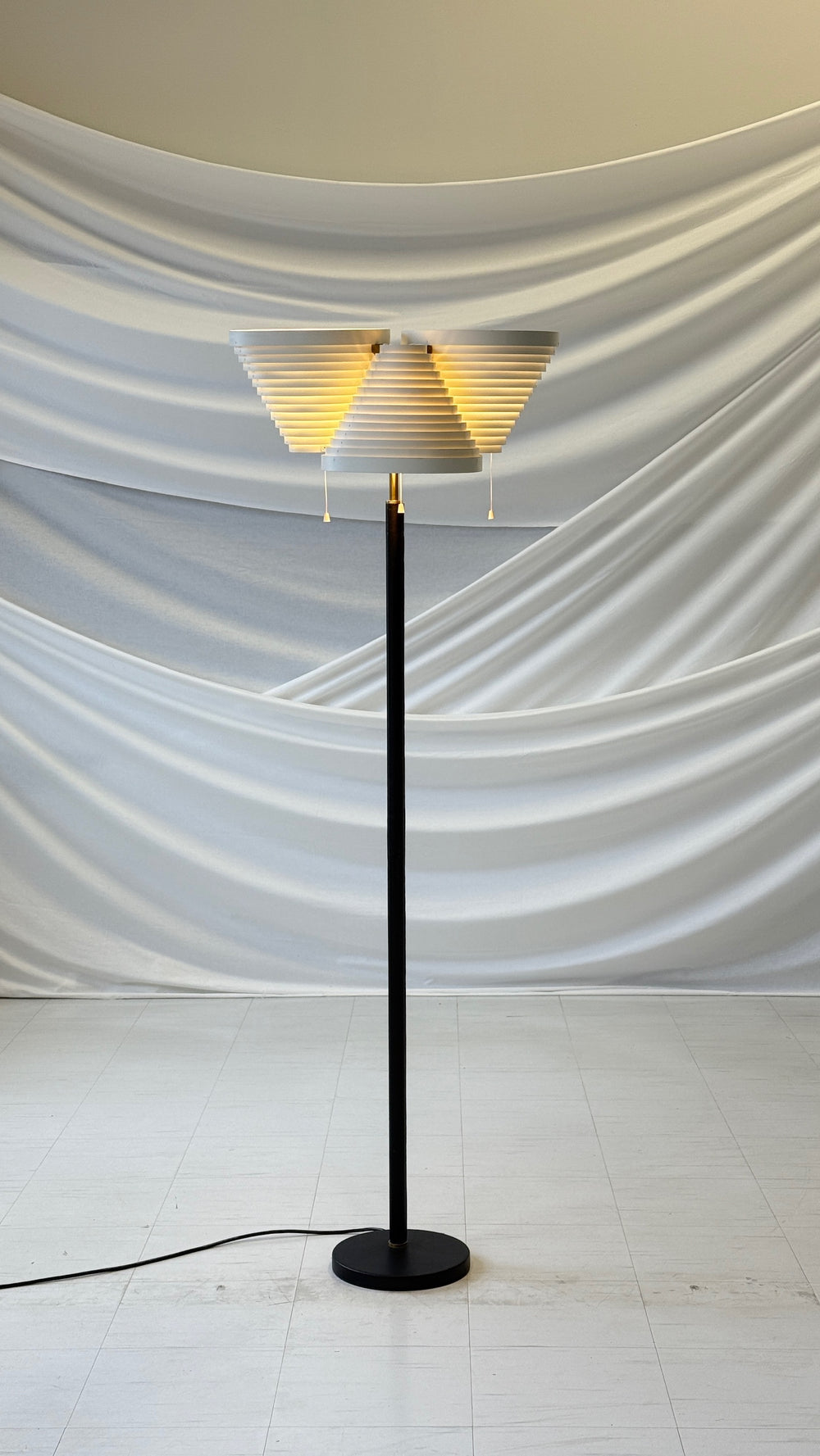 Artek Floor Lamp A809 by Alvar Aalto