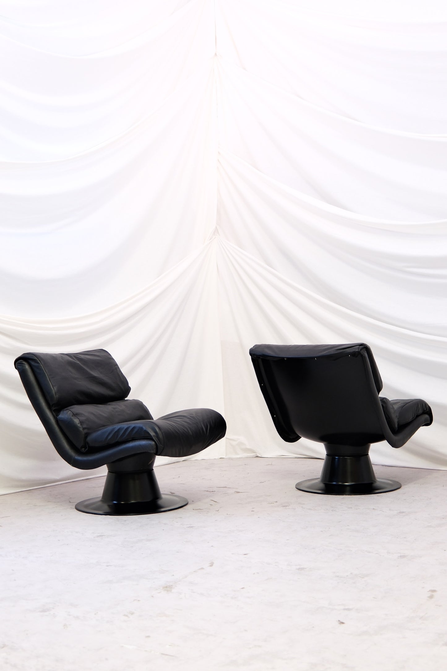 Vintage Yrjö Kukkapuro Saturnus armchairs - Avarte, Finland