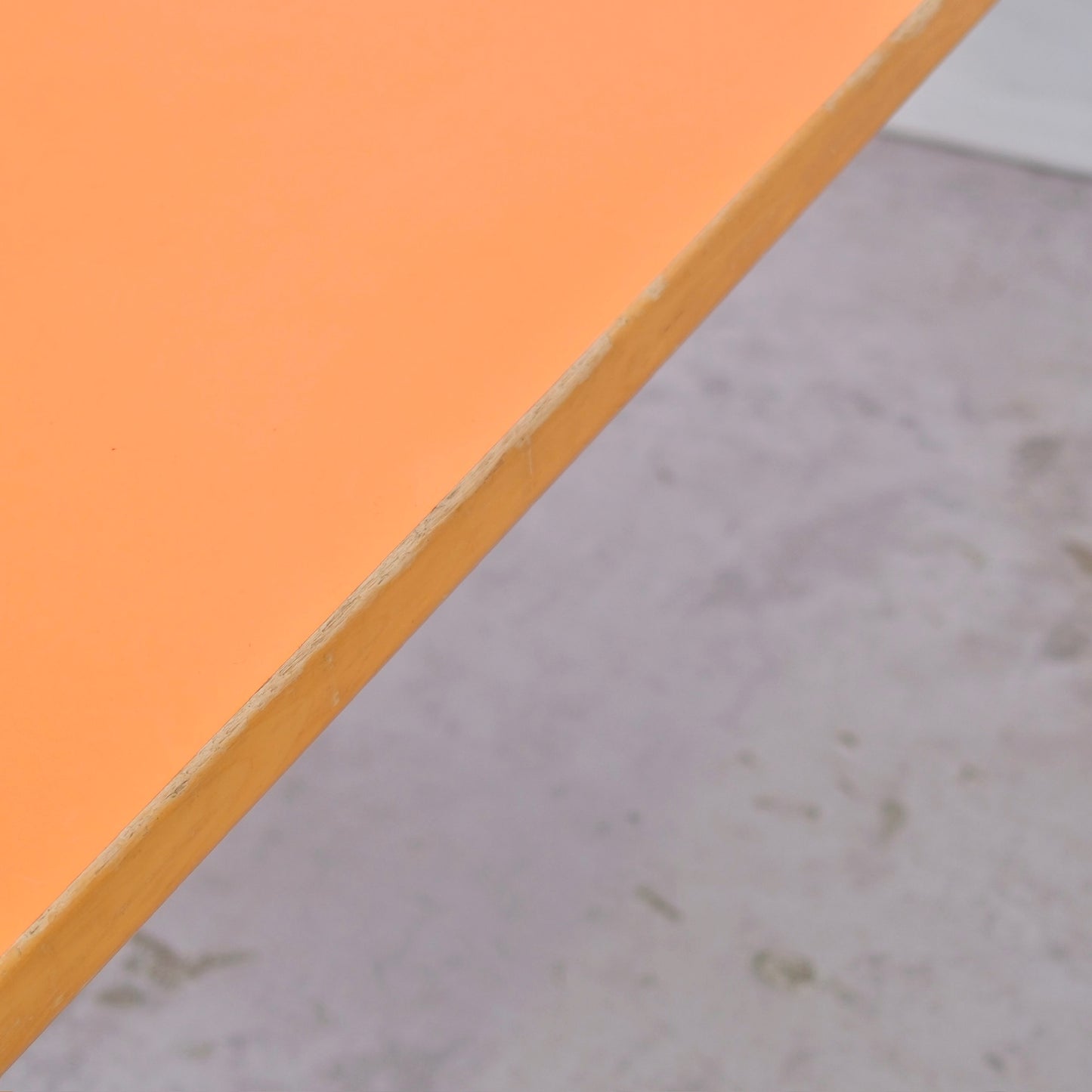 Alvar Aalto 81B Table for Artek – Orange Laminate Top