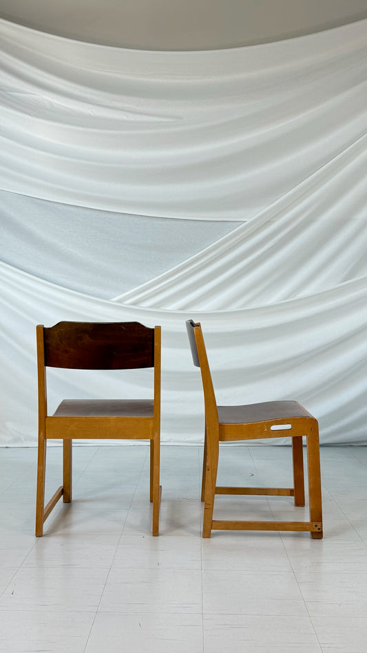 Stackable Chairs by Herman Seeck