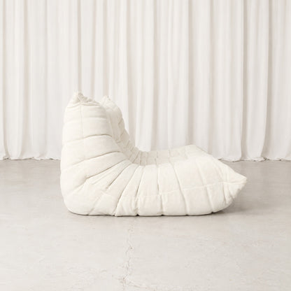 Ligne Roset Togo 2-Seater Sofa in Light Textured Fabric