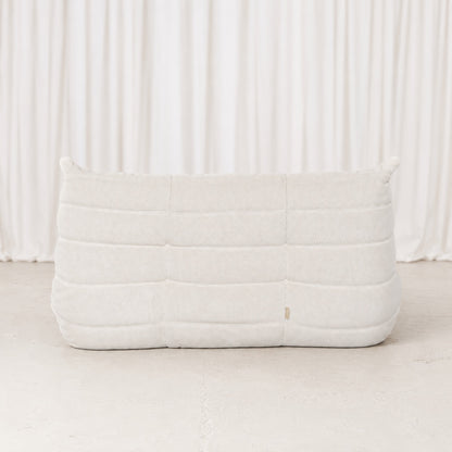 Ligne Roset Togo 2-Seater Sofa in Light Textured Fabric