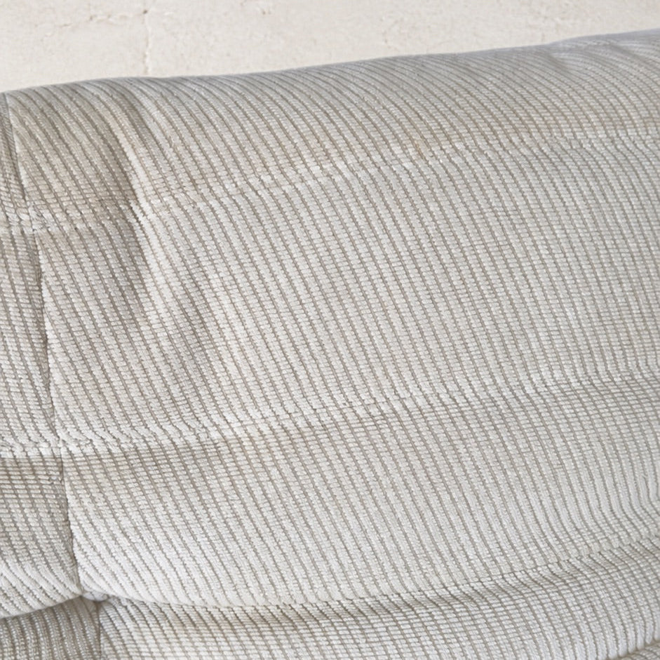 Ligne Roset Togo 2-Seater Sofa in Light Textured Fabric