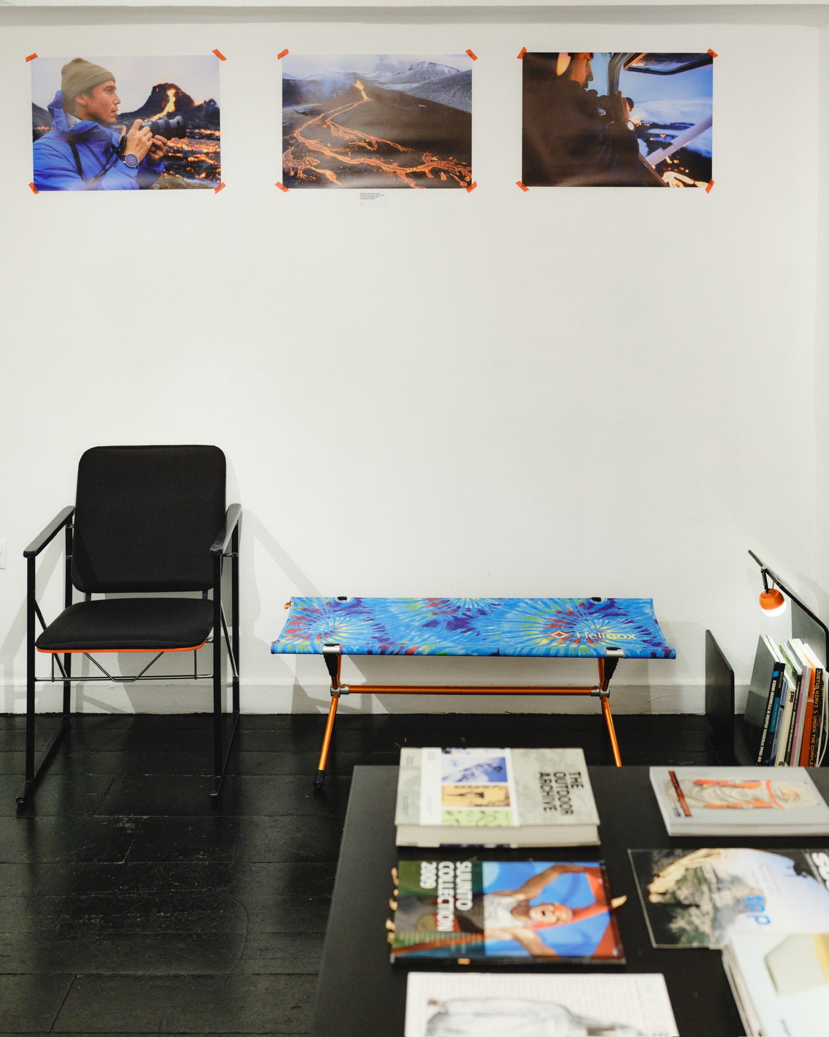 Suunto x Garbadura exhibition with Pino rental seating