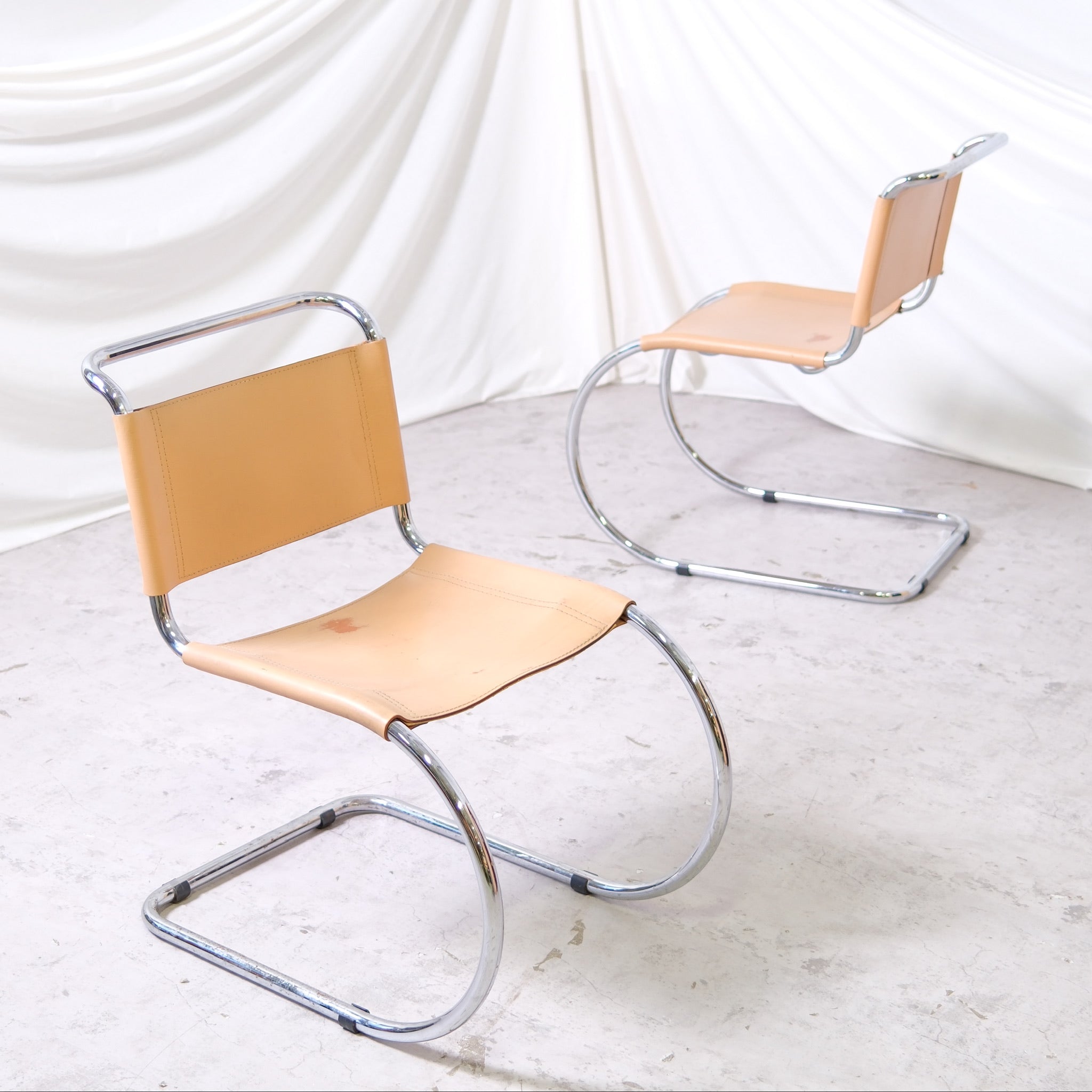 Ludwig Mies van der Rohe MR10 Chairs – Pino Interiors