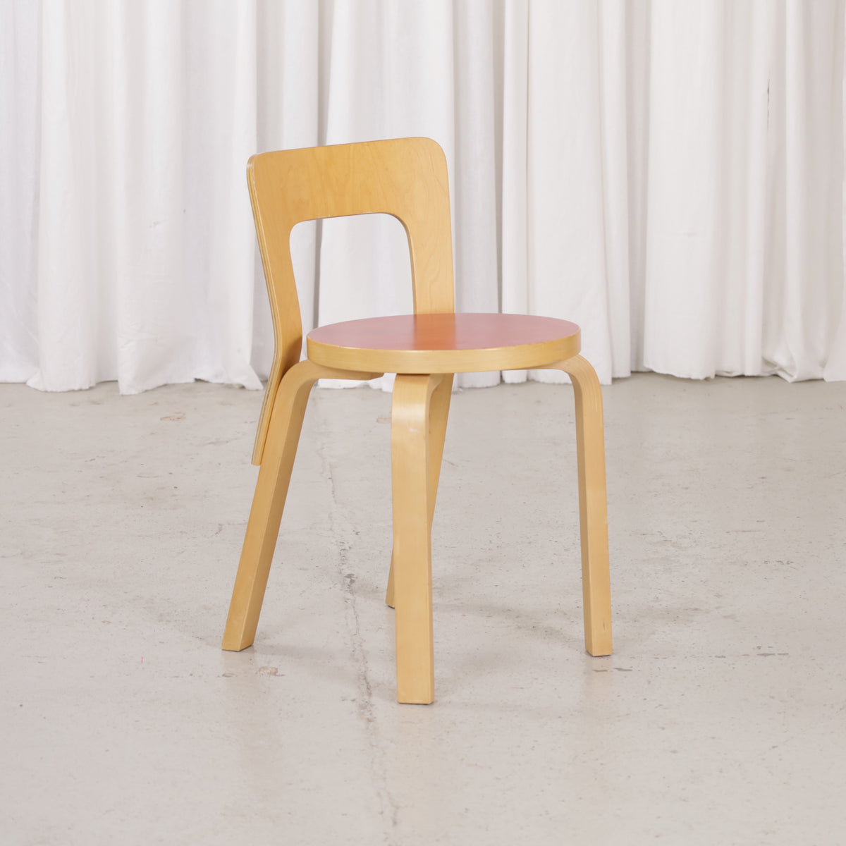 Artek Chair 65, front three-quarter view