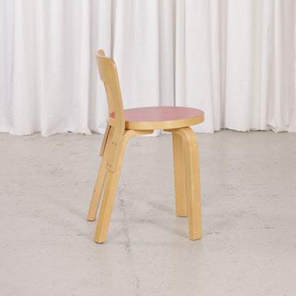 Artek Chair 65 by Alvar Aalto, side view