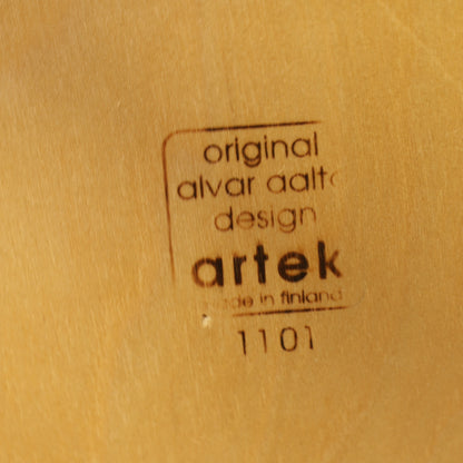 Alvar Aalto Chair 66 for Artek in birch, Artek manufacturer marking