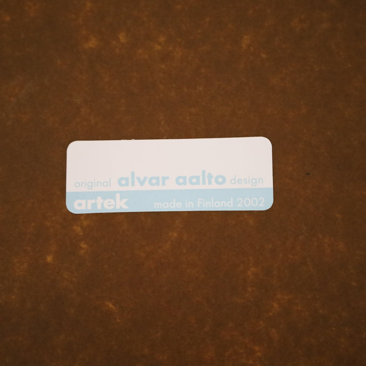 Artek Table 83 in White Laminate by Alvar Aalto, artek Table 83 Artek label, Made in Finland 2002