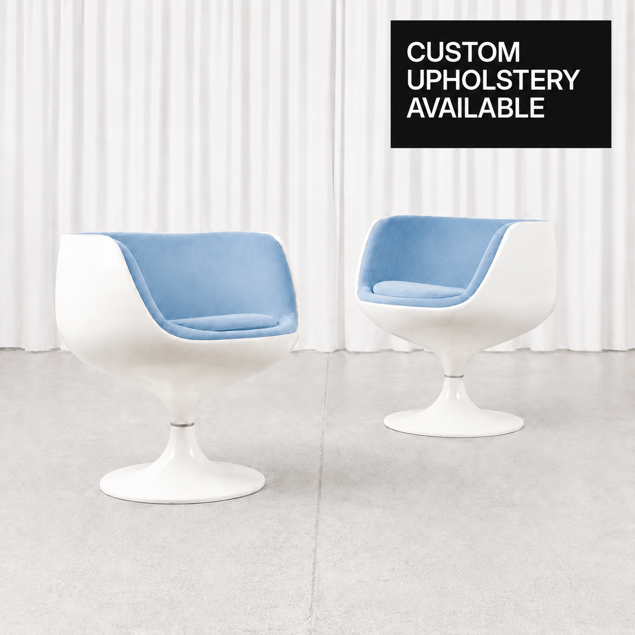 Eero Aarnio Cognac Lounge Chair for Asko with Custom Upholstery