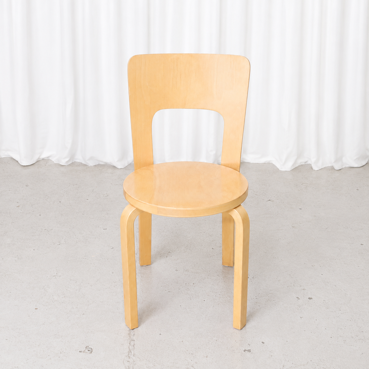 Alvar Aalto Chair 66 in Birch by Artek