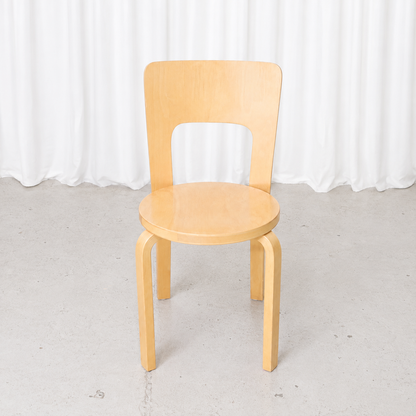 Alvar Aalto Chair 66 in Birch by Artek