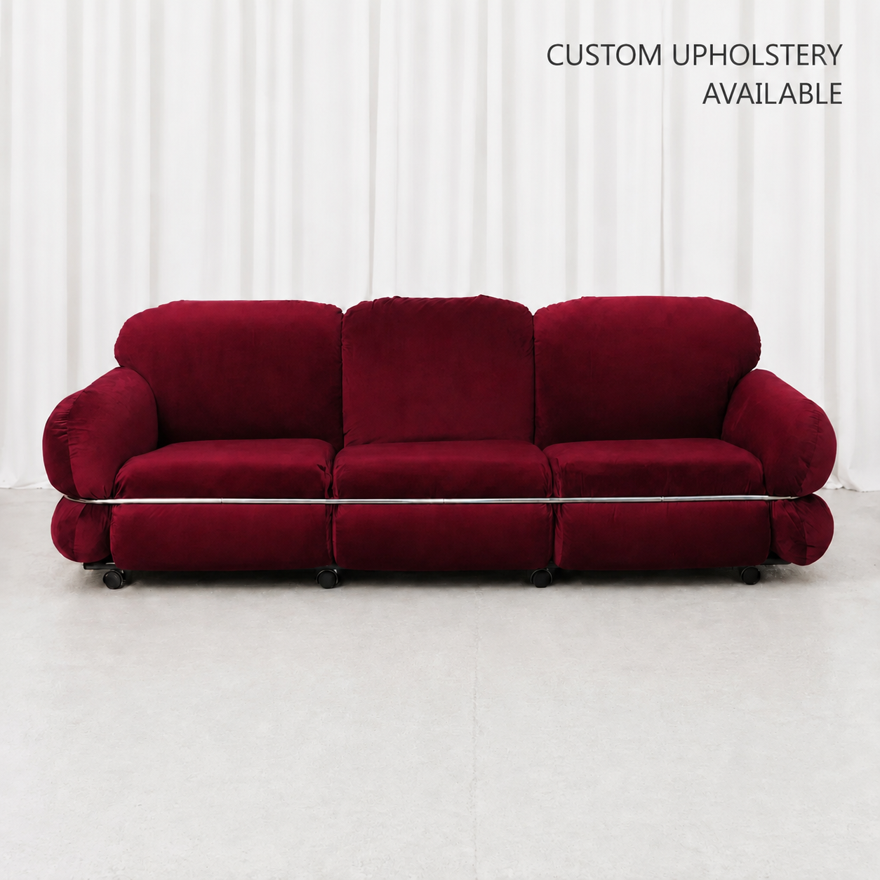 Hannibal Sofa by Isku, Designed by Kurt Hvitsjö with Custom Upholstery