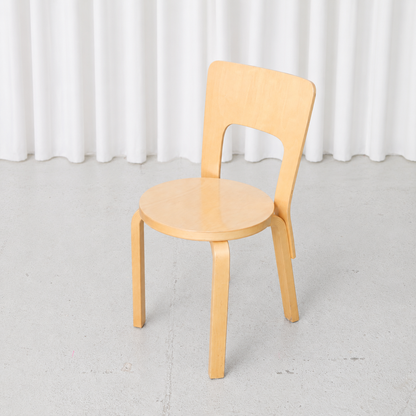 Alvar Aalto Chair 66 in Birch by Artek