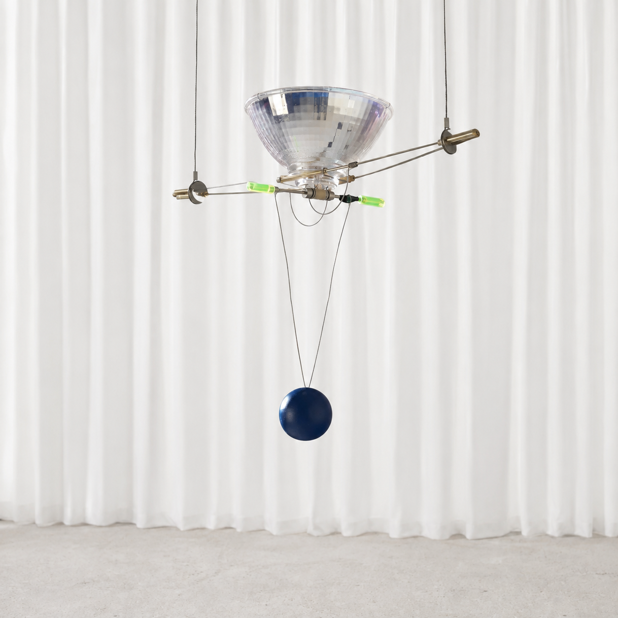 Ingo Maurer ‘Ilo Ilu’ Kinetic Light Sculpture, 1986