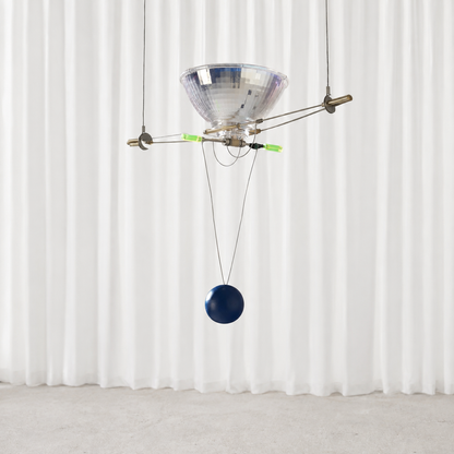 Ingo Maurer ‘Ilo Ilu’ Kinetic Light Sculpture, 1986