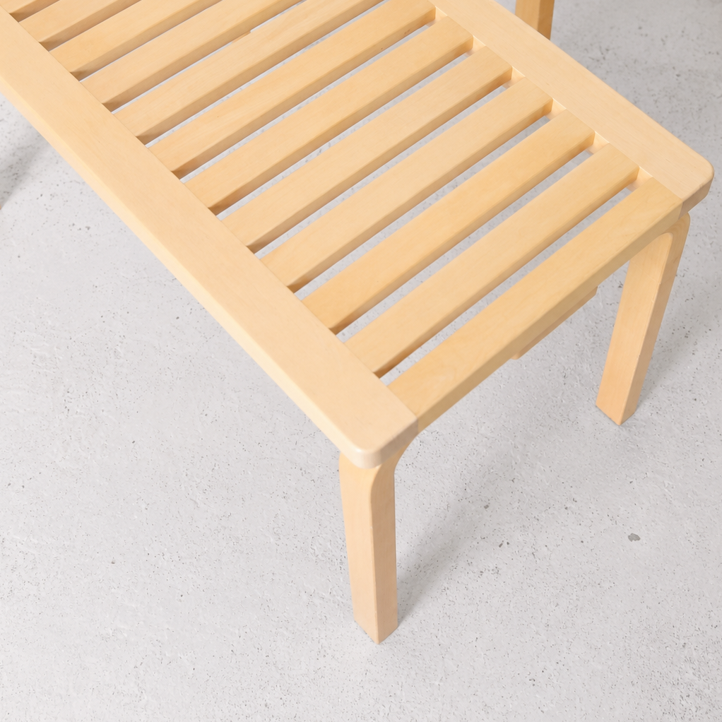 Alvar Aalto Bench 153B for Artek in Birch