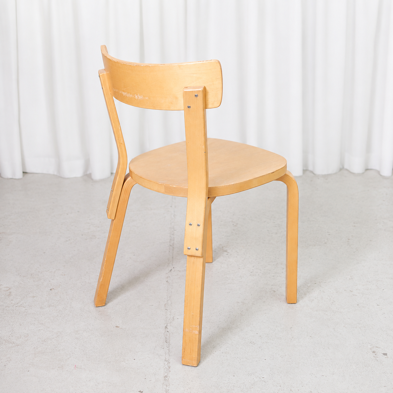 Artek Chair 69 in Birch by Alvar Aalto
