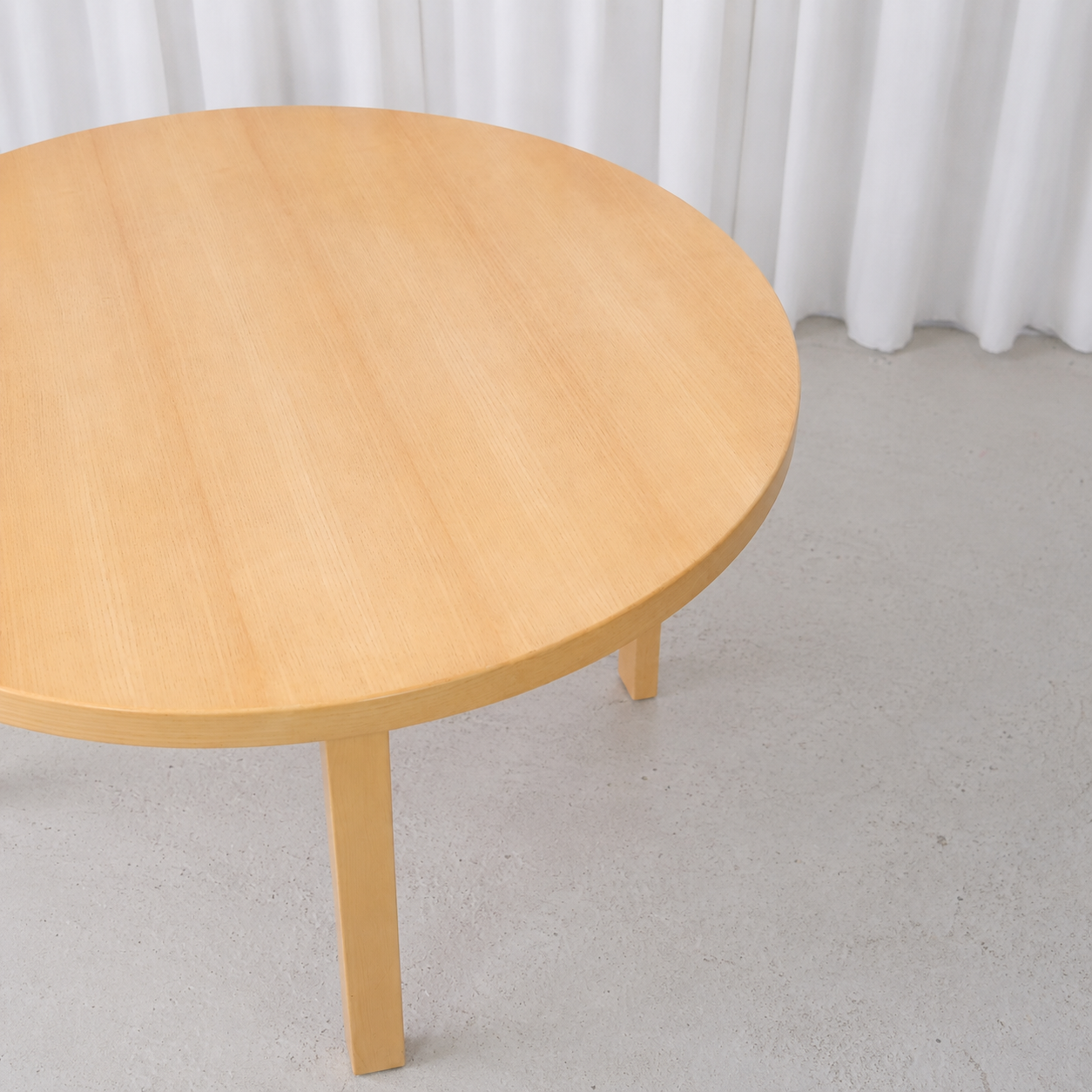 Artek Table 91 in Ash by Alvar Aalto