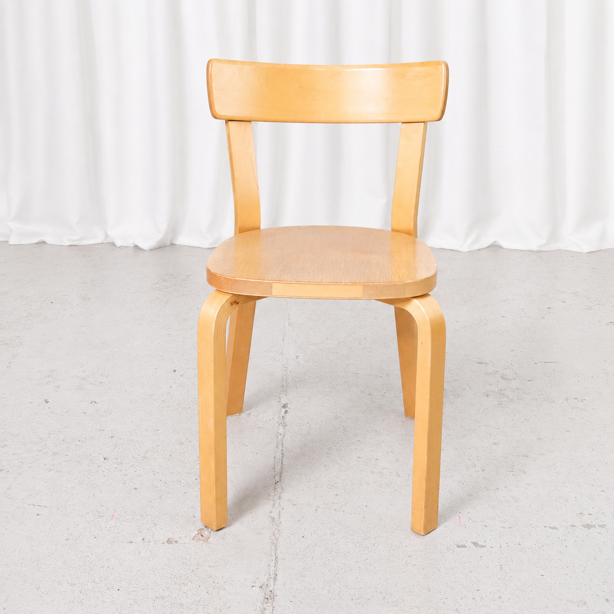 Artek Chair 69 in Birch by Alvar Aalto