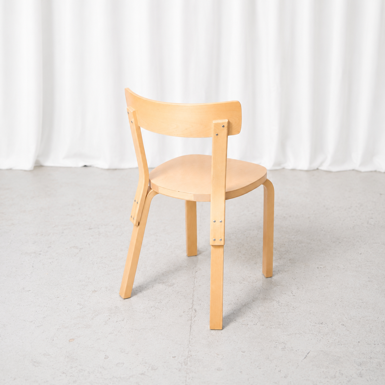 Artek Chair 69 in Birch by Alvar Aalto