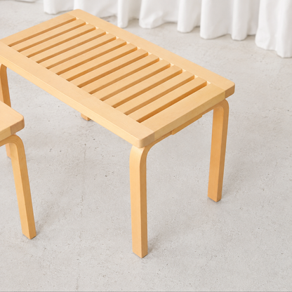 Alvar Aalto Bench 153B for Artek in Birch