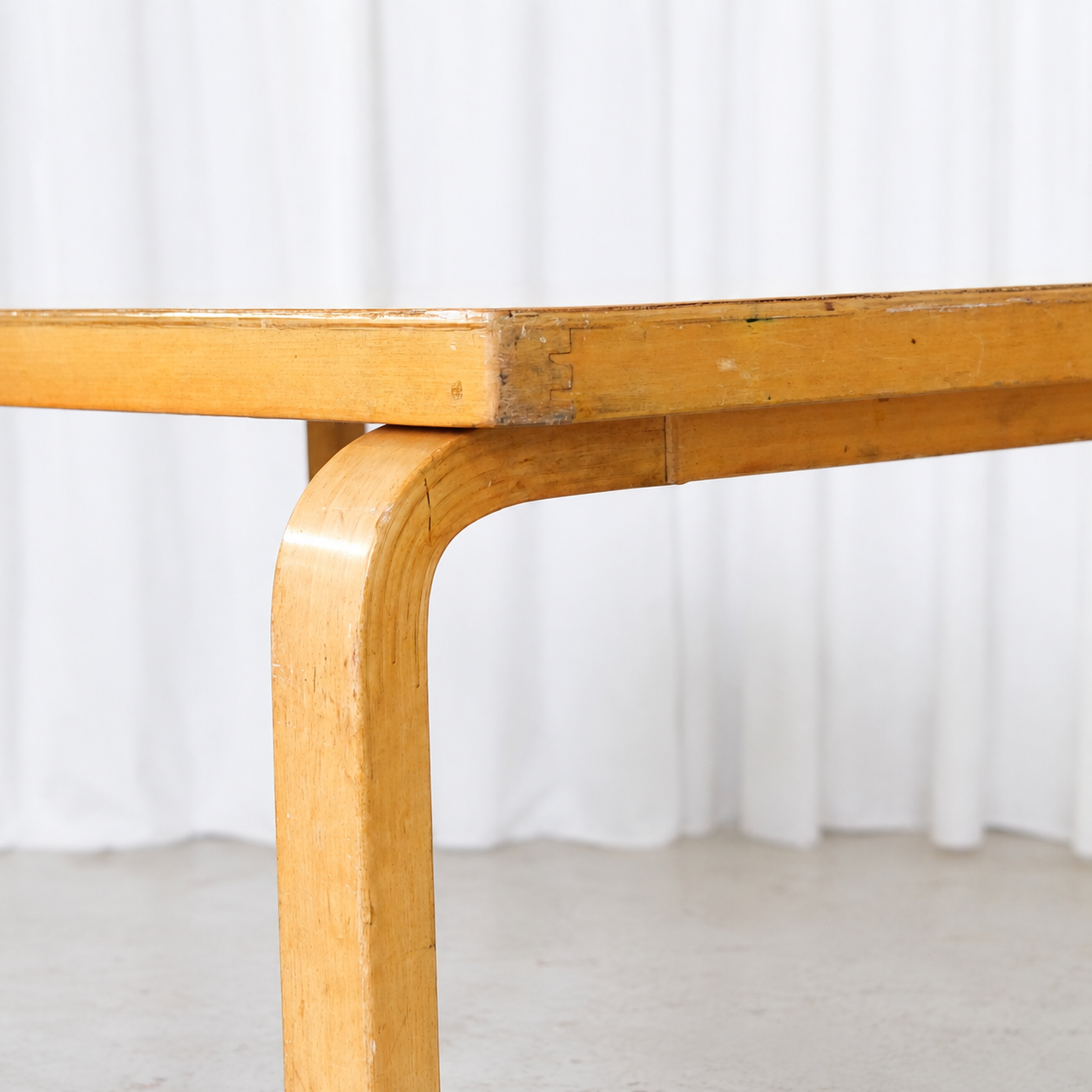 Alvar Aalto Finger Joint Dining Table for Artek, 1940s