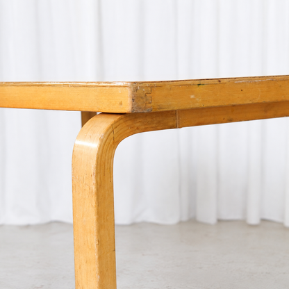 Alvar Aalto Finger Joint Dining Table for Artek, 1940s