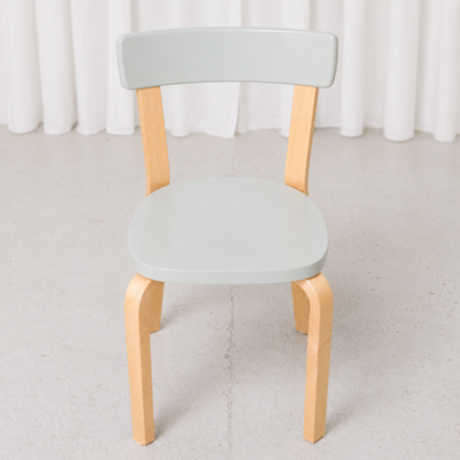 Artek 69 Chair Mint Green by Alvar Aalto, 2014