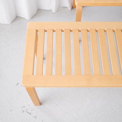 Alvar Aalto Bench 153B for Artek in Birch
