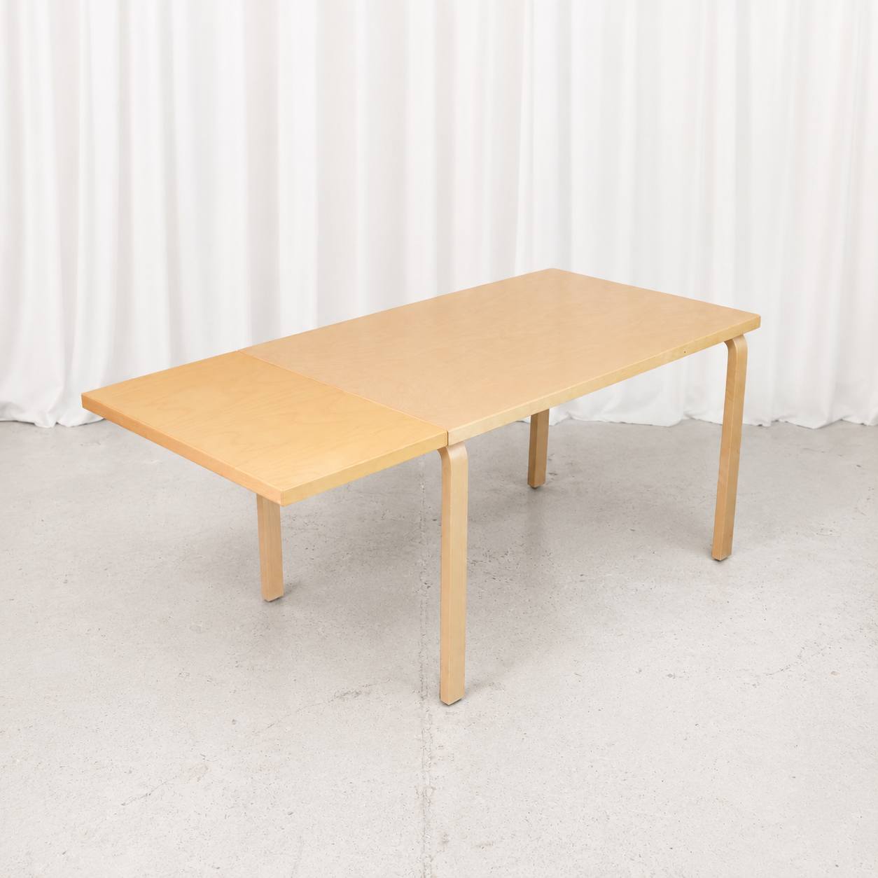 Artek Drop-Leaf Dining Table by Alvar Aalto