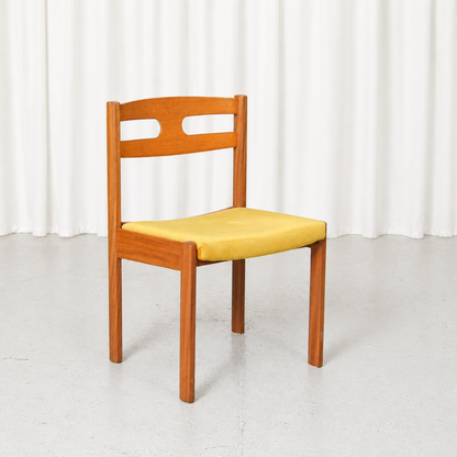 Esko Pajamies Palermo Chair, Yellow Upholstery