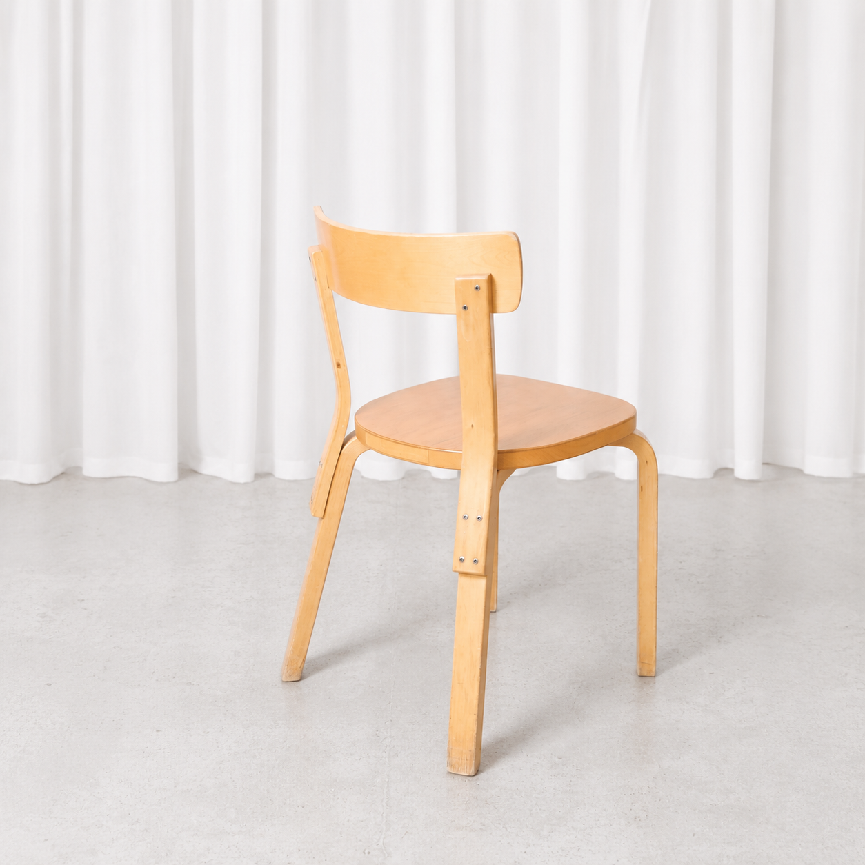 Artek Chair 69 in Birch by Alvar Aalto