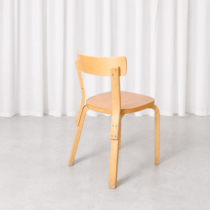 Artek Chair 69 in Birch by Alvar Aalto