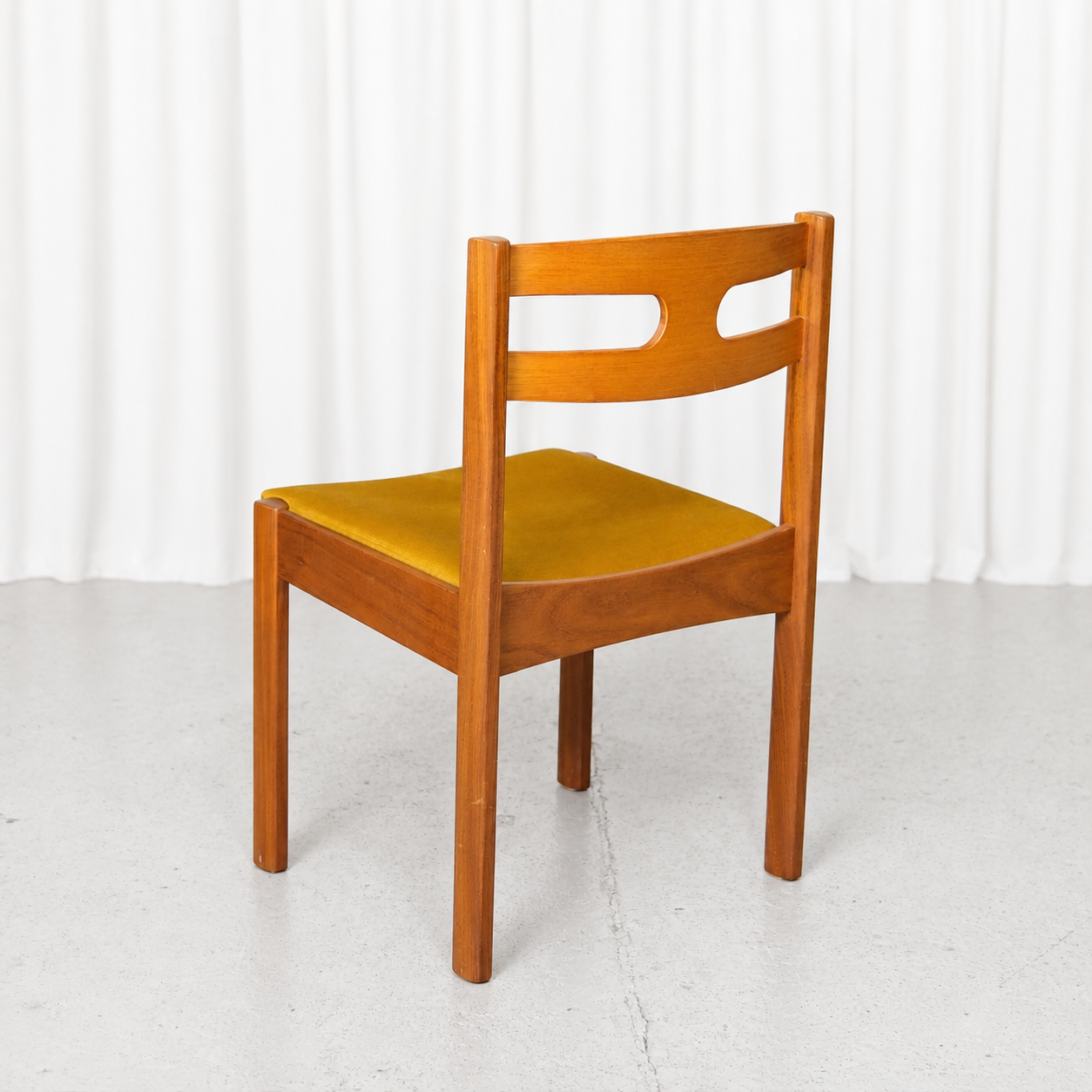 Esko Pajamies Palermo Chair, Yellow Upholstery