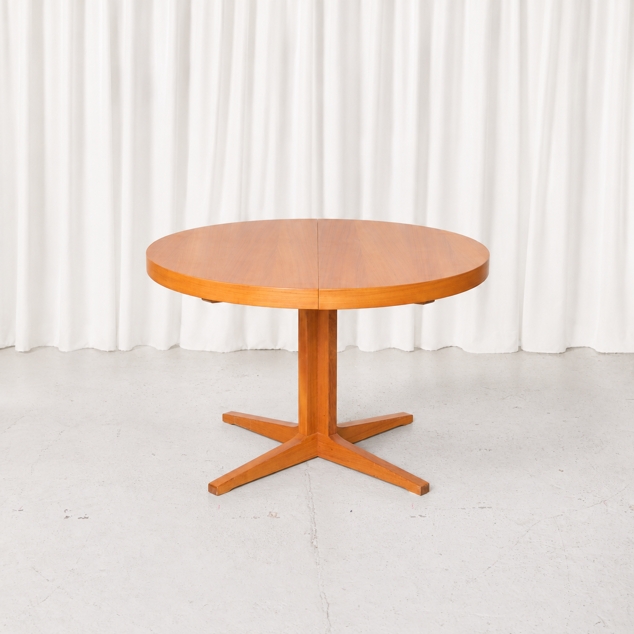 Vintage Teak Extendable Dining Table, 1960s