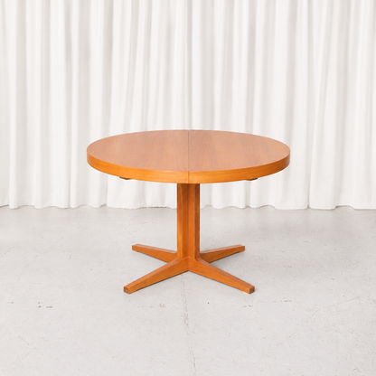 Vintage Teak Extendable Dining Table, 1960s