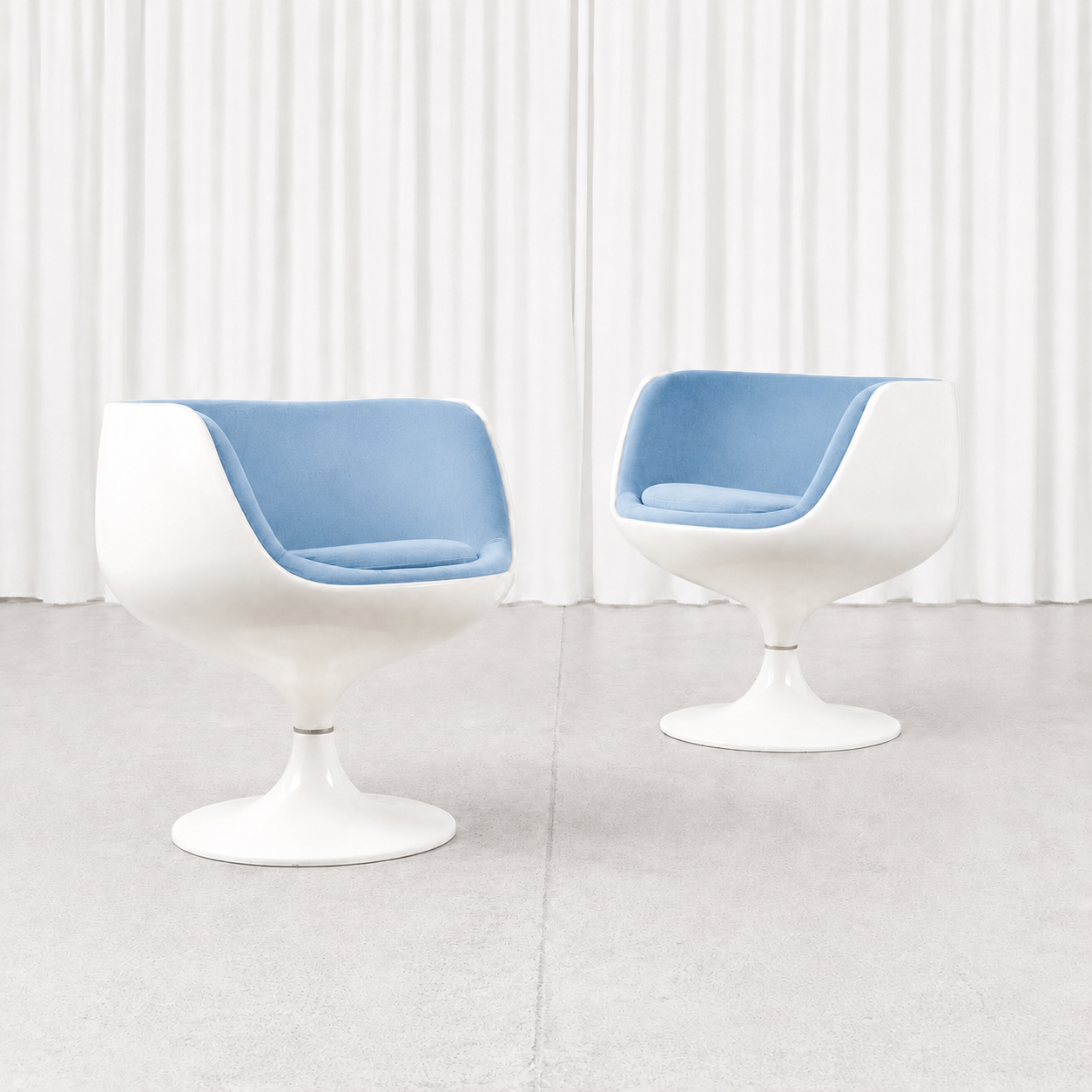 Eero Aarnio Cognac Lounge Chair for Asko with Custom Upholstery