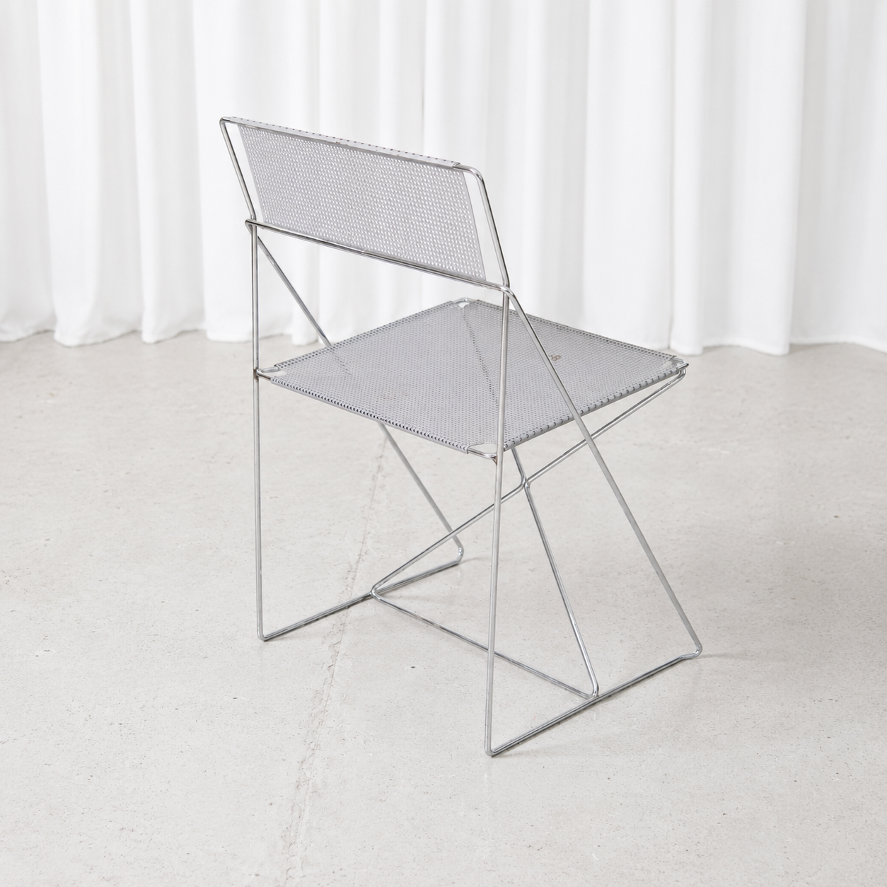 X-Line Chair by Niels Jørgen Haugesen for Hybodan, 1977