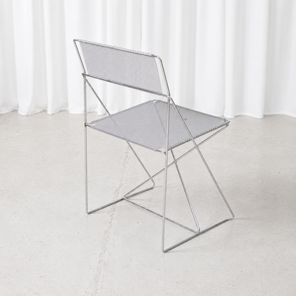X-Line Chair by Niels Jørgen Haugesen for Hybodan, 1977